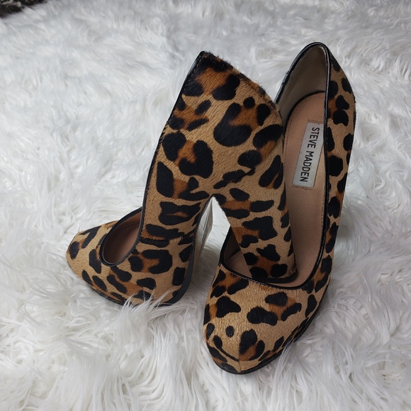 Steve Madden Shoes - Steve Madden | Fur Print Heels